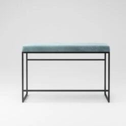 Bank Schwarz / Samt Petrol -Heimdekoration Rabatt department bank schwarz 8