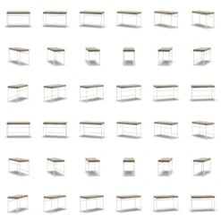 Bank, Weiß / Taupe Samt -Heimdekoration Rabatt department bank wei 105