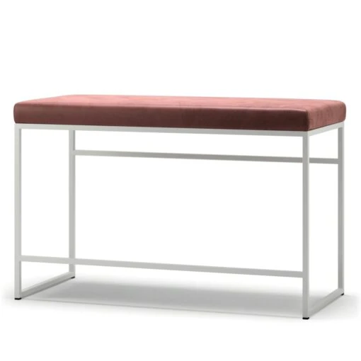 Bank, Weiß / Rost Samt -Heimdekoration Rabatt department bank wei 106