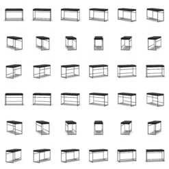 Bank, Schwarz / Schwarz Samt -Heimdekoration Rabatt department bank wei 46