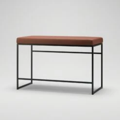 Bank, Schwarz / Braun Leder 10 Bank, Schwarz / Braun Leder -Heimdekoration Rabatt department bank wei 55