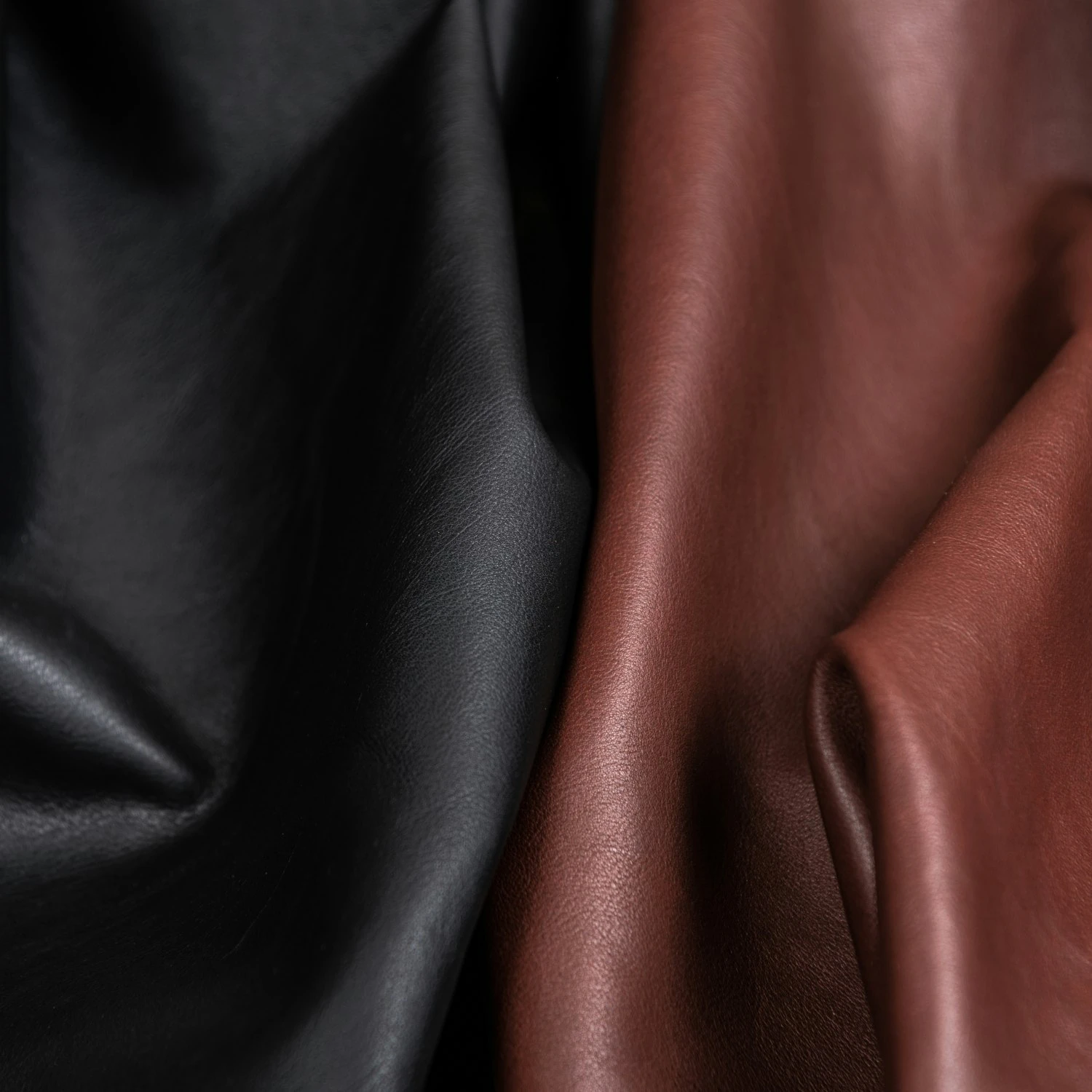 Bank, Schwarz / Braun Leder 7 Bank, Schwarz / Braun Leder – Bild 5