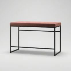 Bank, Schwarz / Rost Samt -Heimdekoration Rabatt department bank wei 88