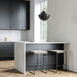 Barhocker Ohne Rückenlehne 67 Cm, Schwarz / Taupe Samt -Heimdekoration Rabatt department barhocker niedrig ohne ruckenlehne 122