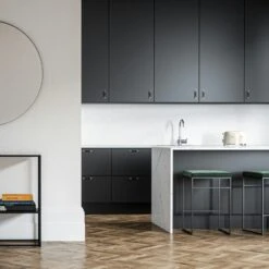 Barhocker Ohne Rückenlehne 67 Cm, Schwarz / Grün Samt -Heimdekoration Rabatt department barhocker niedrig ohne ruckenlehne 135