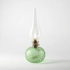Paris Öllampe, Light Green -Heimdekoration Rabatt department paris oil lamp 26