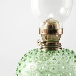 Paris Öllampe, Light Green -Heimdekoration Rabatt department paris oil lamp 27