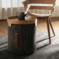 Design House Stockholm Björk Hocker Hoch, Dunkelgrau -Heimdekoration Rabatt design house stockholm bjork hocker hoch hellgrau 17