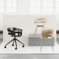 Design House Stockholm Wick Stuhl, Eiche -Heimdekoration Rabatt design house stockholm wick stuhl eiche 3