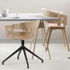 Design House Stockholm Wick Stuhl, Eiche -Heimdekoration Rabatt design house stockholm wick stuhl eiche 5