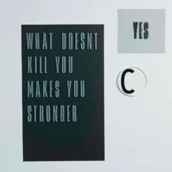 Design Letters, Grau Holzbuchstaben, Ä