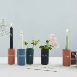 Design Letters Zubehör Kerzenhalter, Nude -Heimdekoration Rabatt design letters zubehor kerzenhalter 3 2