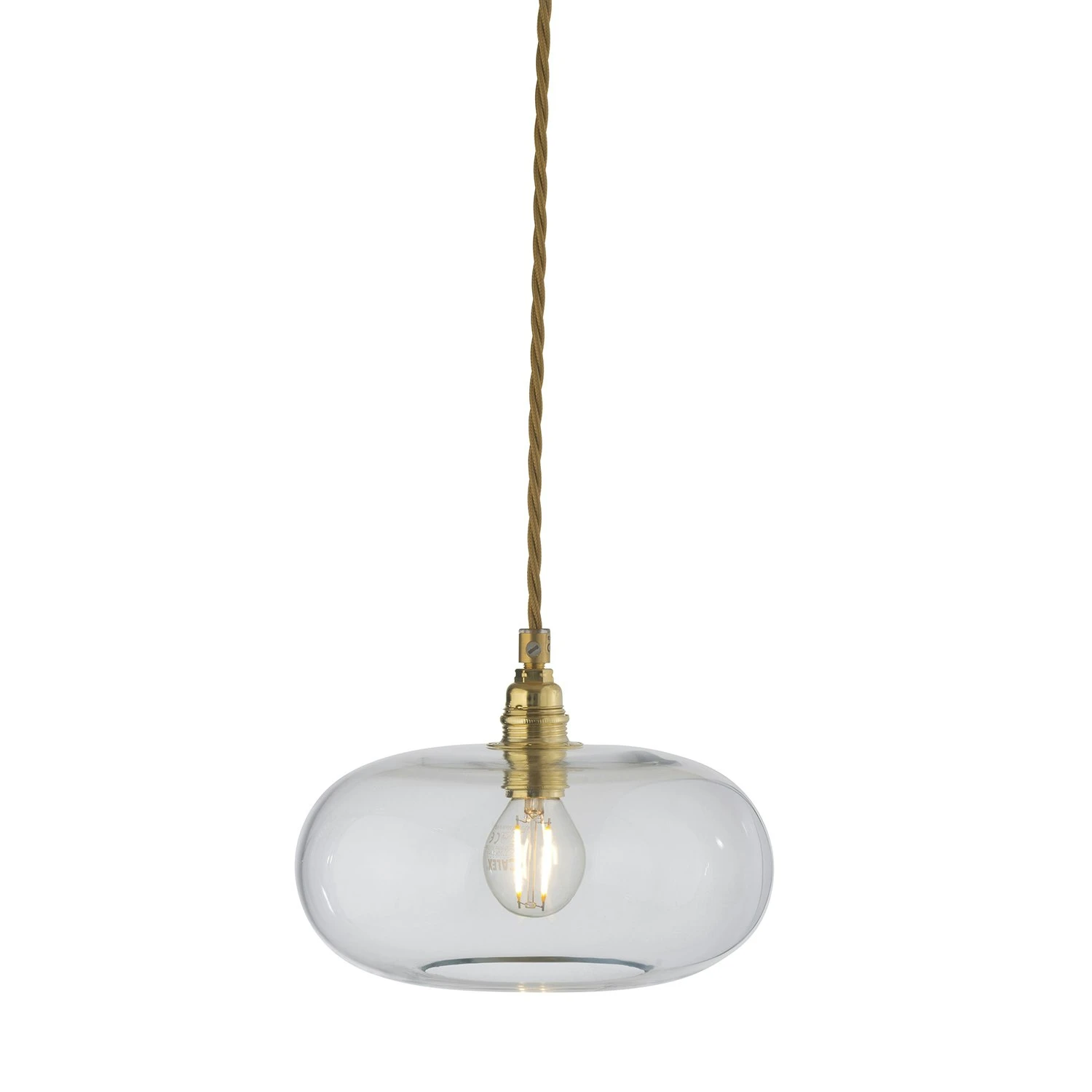 Horizon Lampe Ø 21 Cm, Klar/ Gold 3 Horizon Lampe Ø 21 Cm, Klar/ Gold