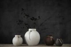 Ernst Steinzeugvase Ø13 Cm, Weiß 7 Ernst Steinzeugvase Ø13 Cm, Weiß -Heimdekoration Rabatt ernst steinzeugvase wei 2