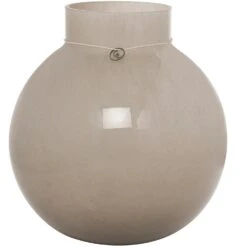 Ernst Vase 22 Cm, Beige