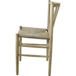 J80 Stuhl, Lackierte Eiche / Sitz Natur -Heimdekoration Rabatt fdb mbler j80 chair 5