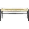 J83B Bench, Black Painted / Seat Natural 2 J83B Bench, Black Painted / Seat Natural -Heimdekoration Rabatt fdb mbler j83b bench 5