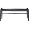 J83B Bench, Black Painted / Seat Black 2 J83B Bench, Black Painted / Seat Black -Heimdekoration Rabatt fdb mbler j83b bench 8