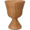 Ferm LIVING Agnes Podest Rattan 33x45 Cm -Heimdekoration Rabatt ferm living agnes plant stand natural 1