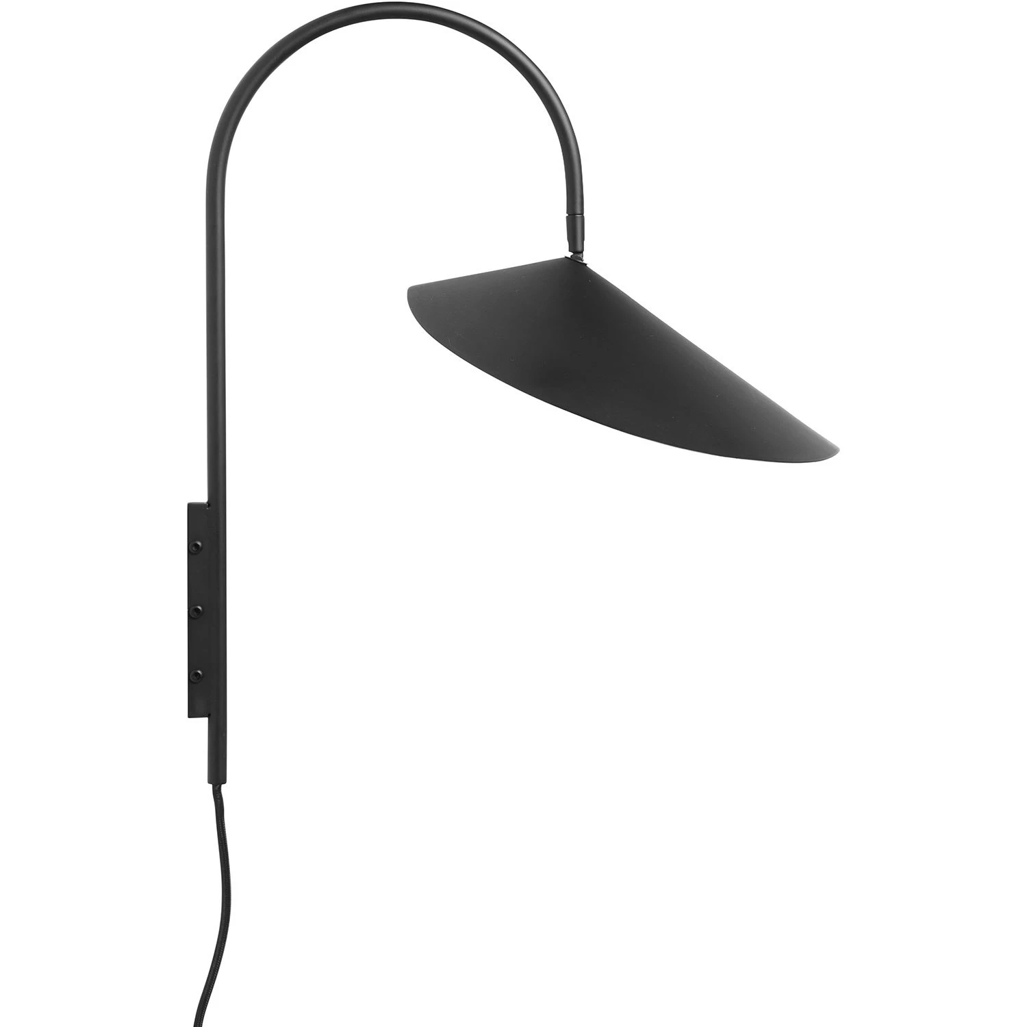 Ferm LIVING Arum Swivel Wandleuchte, Schwarz 3 Ferm LIVING Arum Swivel Wandleuchte, Schwarz