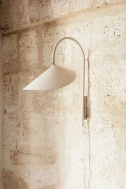 Ferm LIVING Arum Swivel Wandleuchte, Cashmere -Heimdekoration Rabatt ferm living arum swivel wall lamp 5