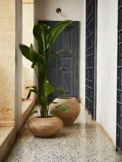 Ferm LIVING Dodu Topf Hellbraun, H: 51 Cm -Heimdekoration Rabatt ferm living dodu topf hellbraun 5