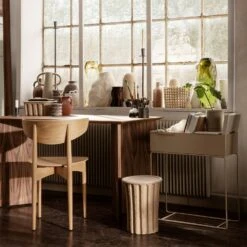 Ferm LIVING Herman Stuhl Holz, Schwarz -Heimdekoration Rabatt ferm living herman stuhl holz 1