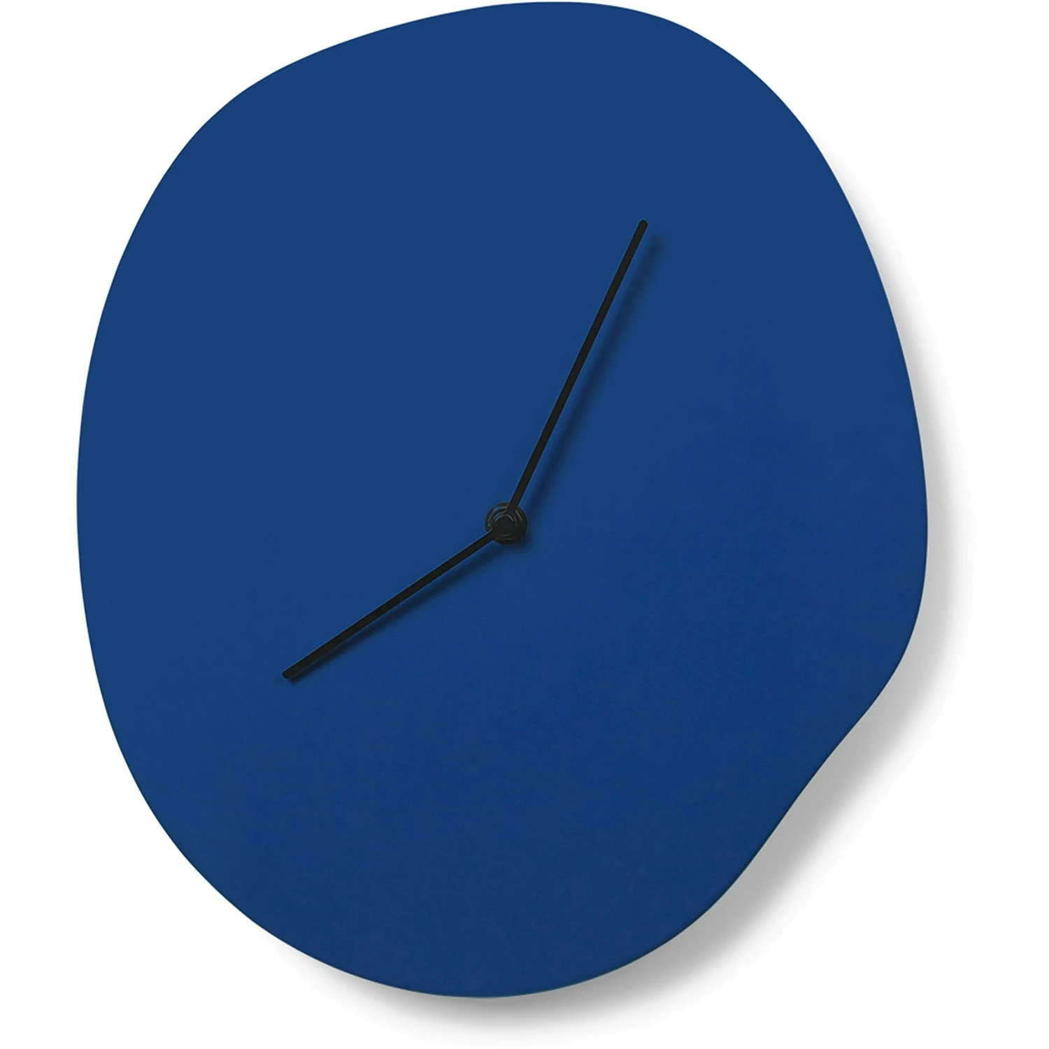 Ferm LIVING Melt Wanduhr, Blau 3 Ferm LIVING Melt Wanduhr, Blau