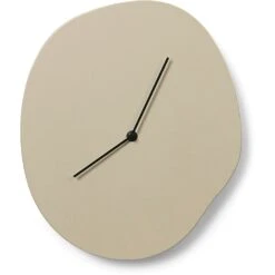 Ferm LIVING Melt Wanduhr, Cashmere
