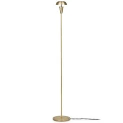 Ferm LIVING Tiny Stehlampe 124,2x12 Cm, Messingbeschichtet Eisen
