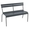 Luxembourg Bench 118, Anthracite -Heimdekoration Rabatt fermob luxembourg bank 118 linen 12