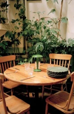 Flos Gustave Residential Tischlampe Tragbar 3000K, Grün Lackiert -Heimdekoration Rabatt flos gustave residential 50