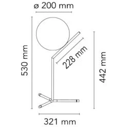 Flos IC Lights T1 Tischleuchte Hoch, Messing -Heimdekoration Rabatt flos ic lights t1 tischleuchte hoch chrom 1 1