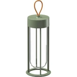 Flos In Vitro Unplugged Tischlampe, Pale Green