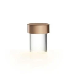 Flos Last Order Clear Tischlampe, Kupfern