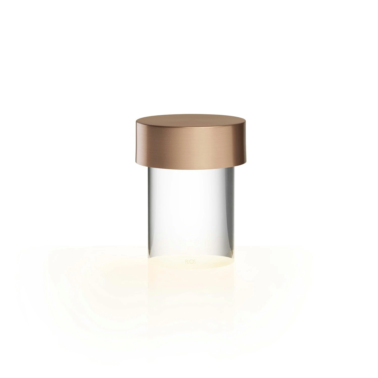 Flos Last Order Clear Tischlampe, Kupfern 3 Flos Last Order Clear Tischlampe, Kupfern