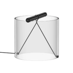 Flos To-Tie T1 Tischlampe, Schwarzmatt