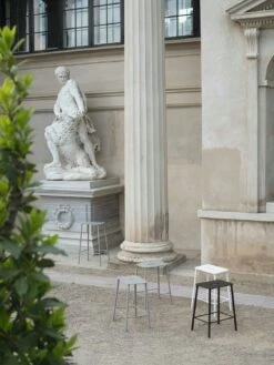 Frama Adam Mono Barhocker 50 Cm, Schwarz -Heimdekoration Rabatt frama adam stool outdoor hocker schwarz 18