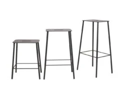 Frama Adam Mono Barhocker 50 Cm, Schwarz -Heimdekoration Rabatt frama adam stool outdoor hocker schwarz 3