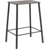 Frama Adam Mono Barhocker 50 Cm, Schwarz -Heimdekoration Rabatt frama adam stool outdoor hocker schwarz 50cm 0