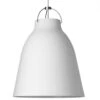 Fritz Hansen Caravaggio Deckenleuchte P3 6m Kabel, Matt Weiß