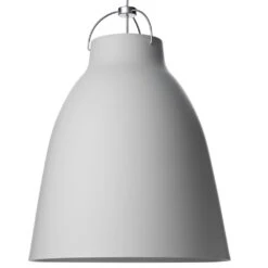 Fritz Hansen Caravaggio Deckenleuchte P4, Matt Hellgrau