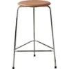 Fritz Hansen High Dot Barhocker, Walnussfarben / Chrom -Heimdekoration Rabatt fritz hansen high dot barhocker 0