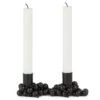 GEJST Molekyl Kerzenhalter 2, Schwarz -Heimdekoration Rabatt gejst molekyl kerzenhalter 2 1