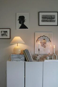 Globen Lighting Iris 35 Tischlampe, Creme -Heimdekoration Rabatt globen lighting iris 35 3