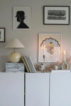 Globen Lighting Iris 35 Tischlampe, Creme -Heimdekoration Rabatt globen lighting iris 35 4