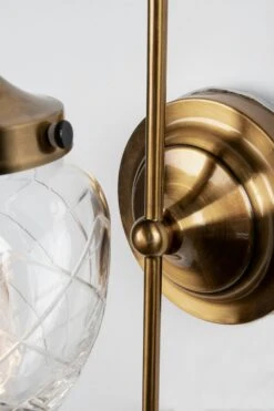 Globen Lighting Juni Wandleuchte IP44, Transparent -Heimdekoration Rabatt globen lighting juni wandlampe ip44 4