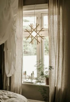 Globen Lighting Lea Weihnachtsstern 450 Mm, Natur -Heimdekoration Rabatt globen lighting lea 6