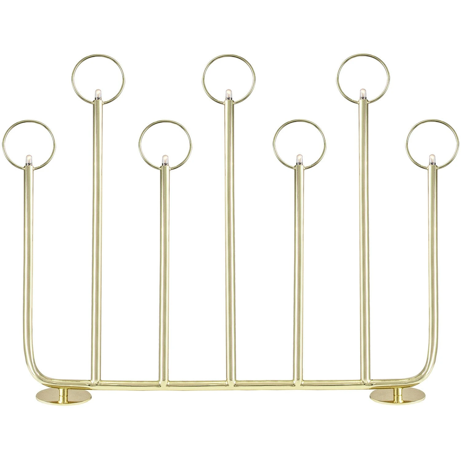 Globen Lighting Natale 7 Adventskerzenhalter, Messing 3 Globen Lighting Natale 7 Adventskerzenhalter, Messing