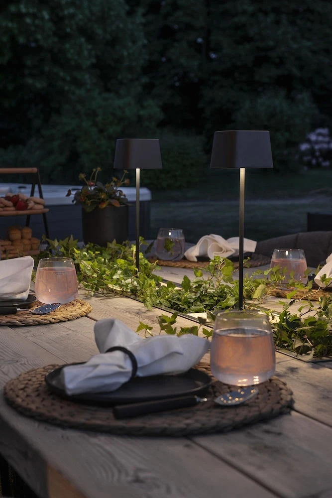 Capri Tischlampe Tragbar, Weiß 4 Capri Tischlampe Tragbar, Weiß – Bild 2